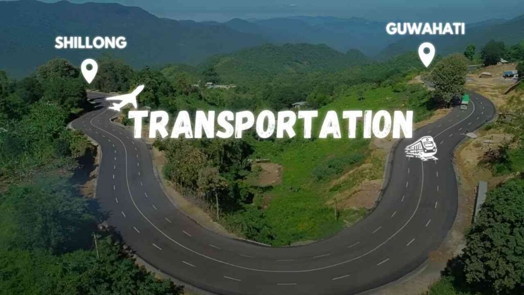 Guwahati to Shillong Transportation