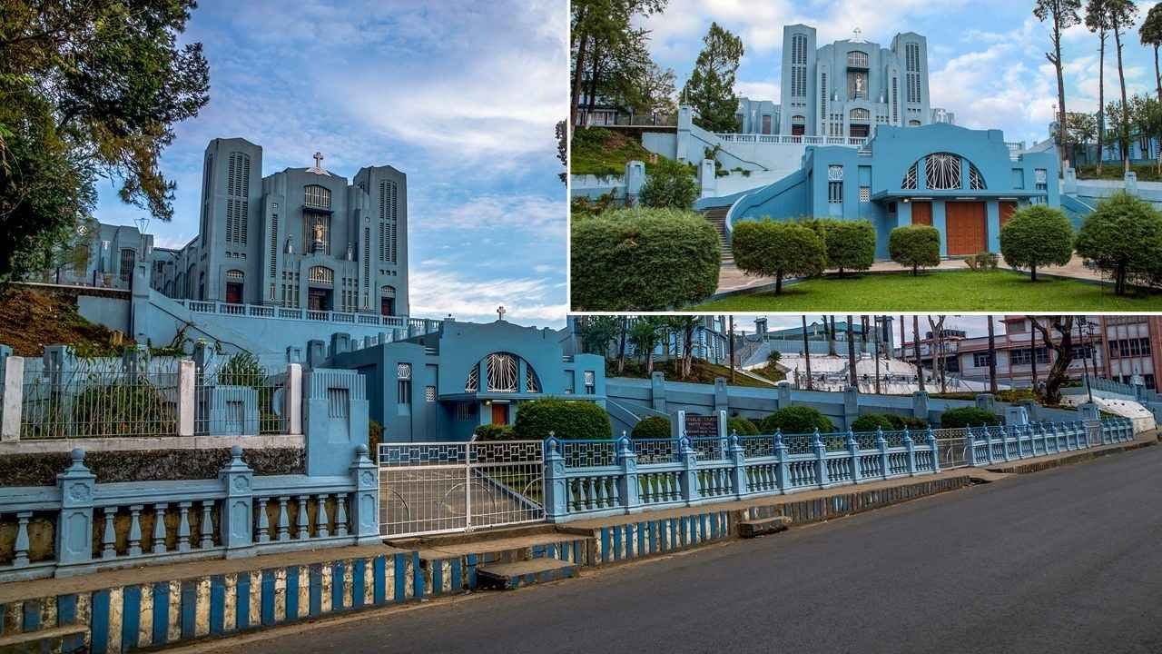 Beautiful Churches in Meghalaya(The Cathedral of Mary Help of Christians)