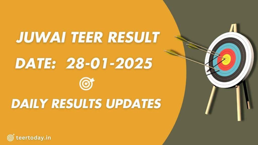 Shillong Teer Results Live 28-01-2025