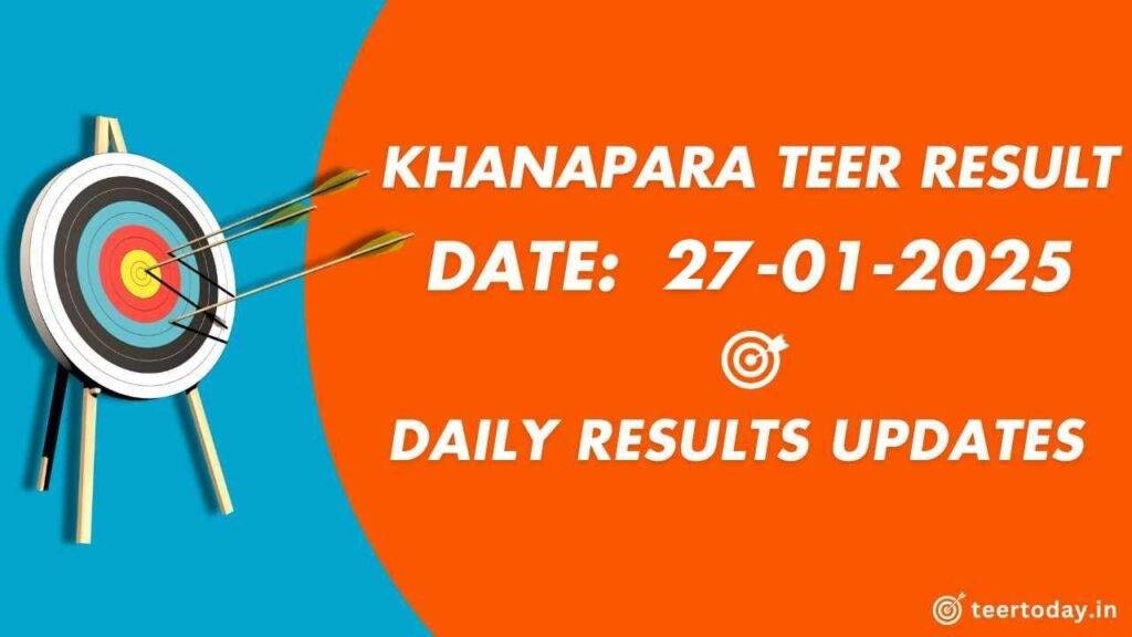 Shillong Teer Morning Results 27-01-2025