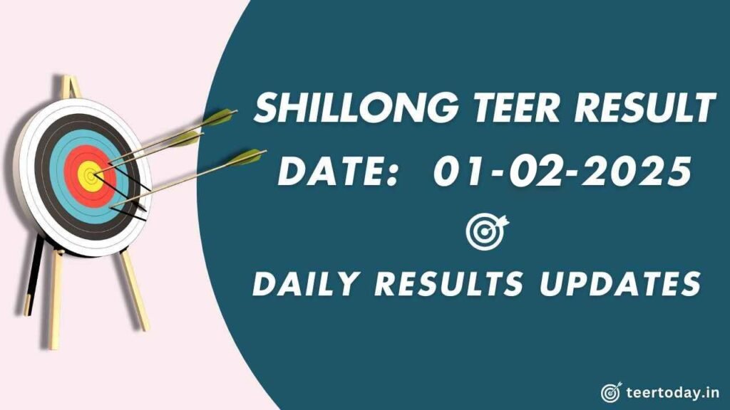 Teer Hit Number Shillong