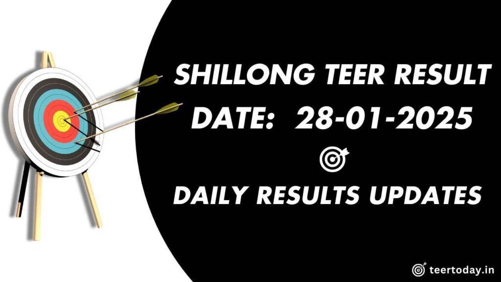 Shillong Teer Dream Number 28-01-2025