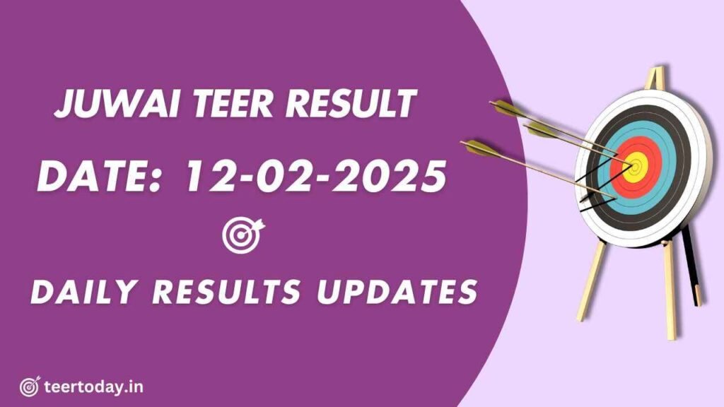 Shillong Teer Result Juwai 12-02-2025