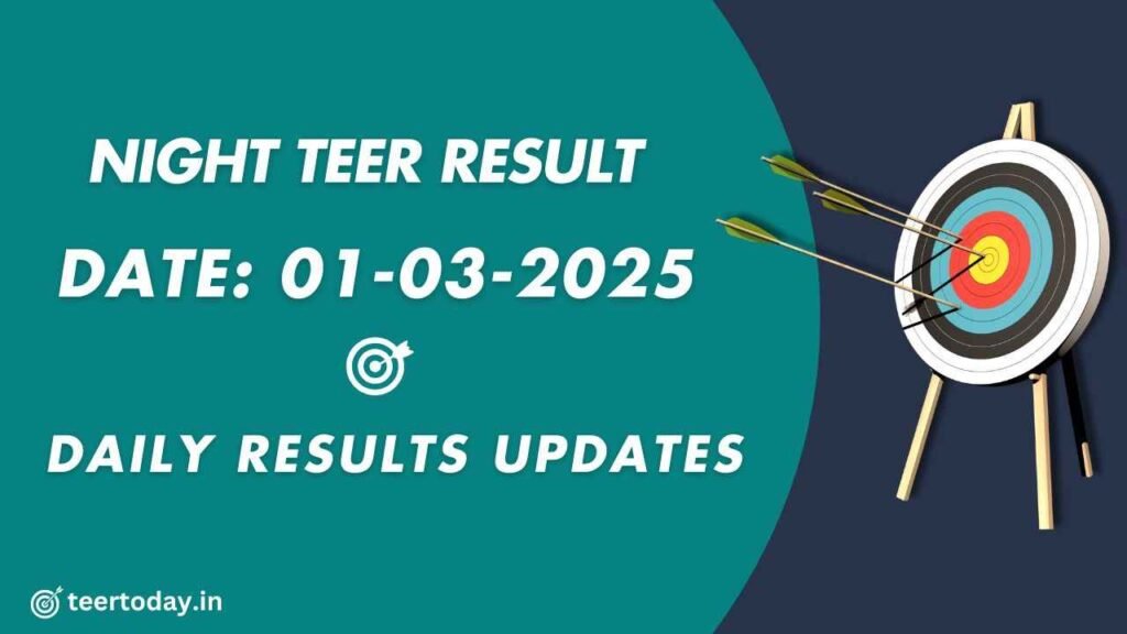 Night Teer Target Number