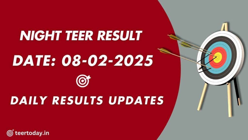 Teer Night Previous Result 08-02-2025