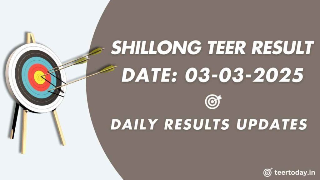 Shillong Teer Association Result