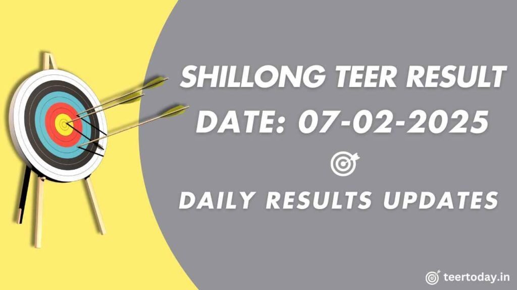 Teer Results Previous Shillong