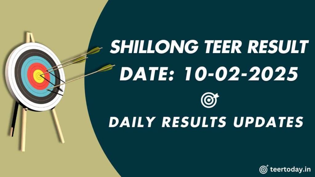 Shillong Teer Ka Result