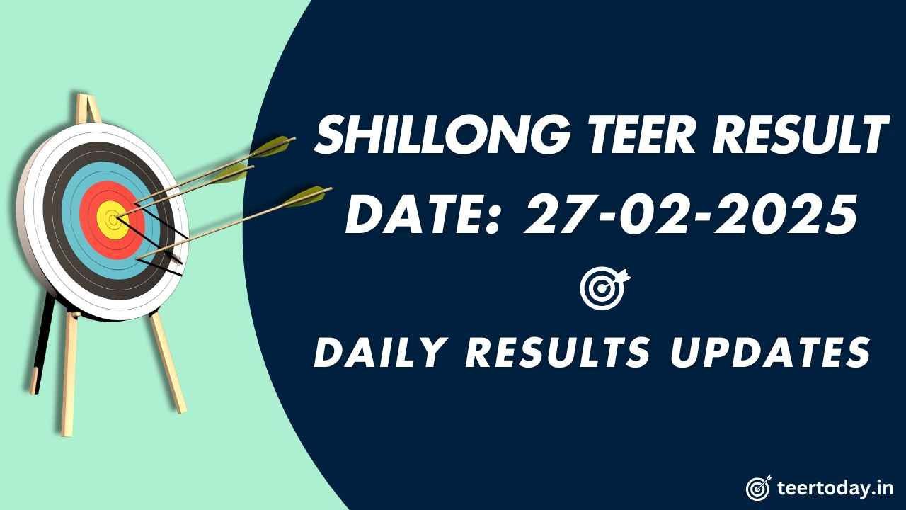 Shillong Teer Formula