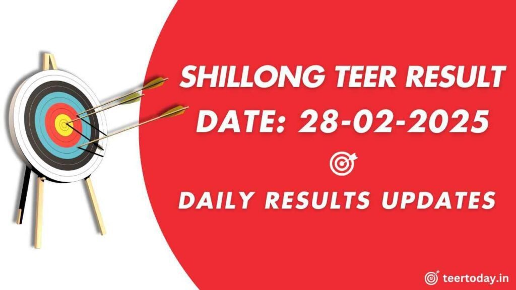 Shillong Teer Calculator