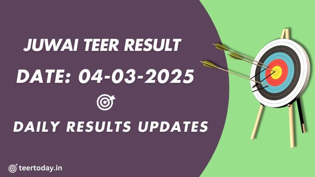 Juwai Teer Chart Result 04-03-2025