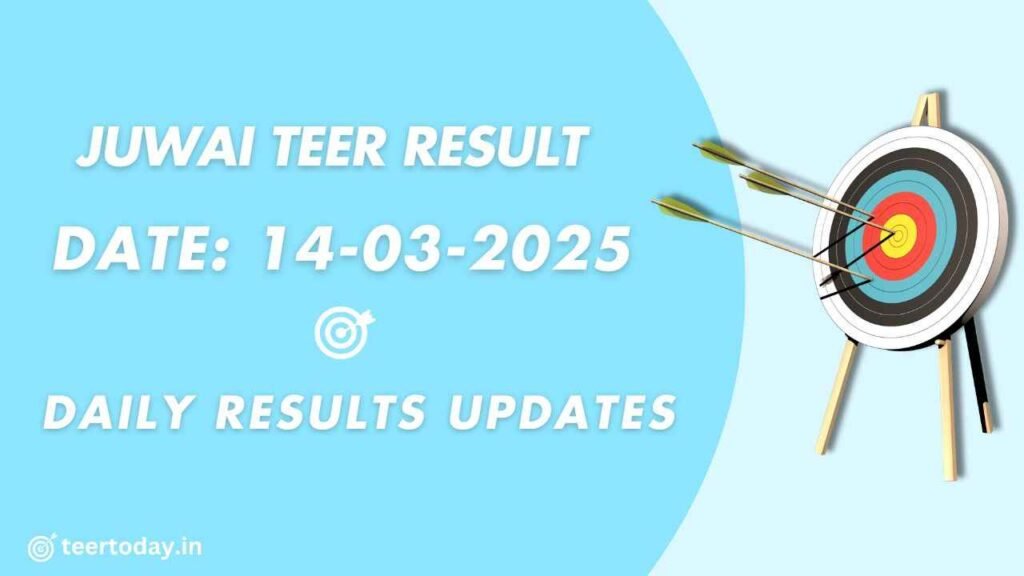 Juwai Teer Chart Numbers