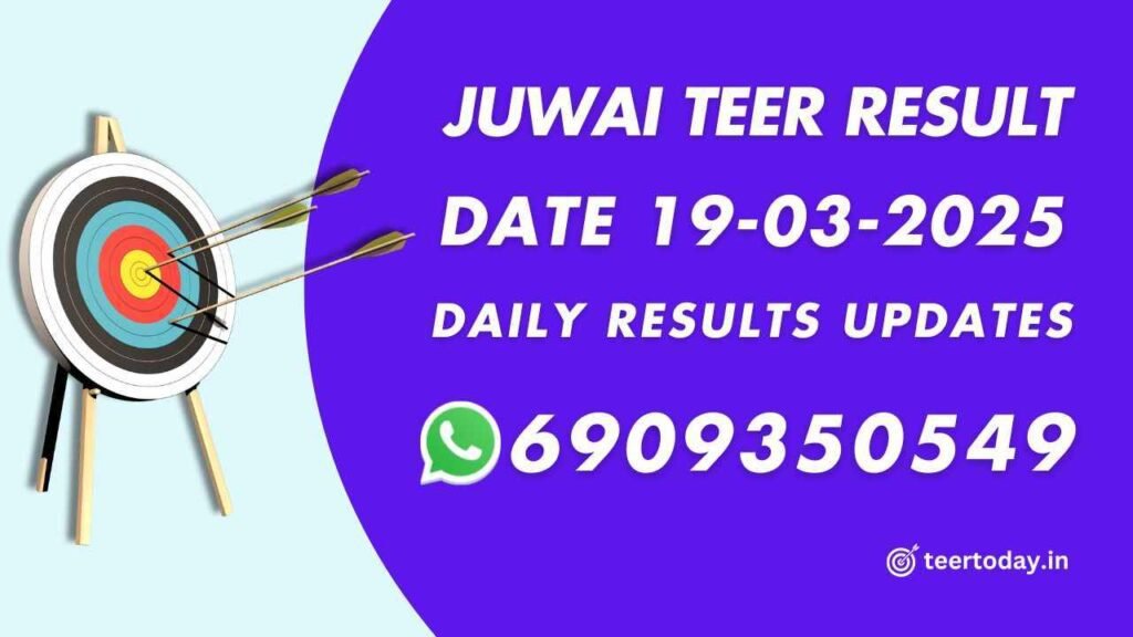 Juwai Teer Target Tomorrow 19-03-2025