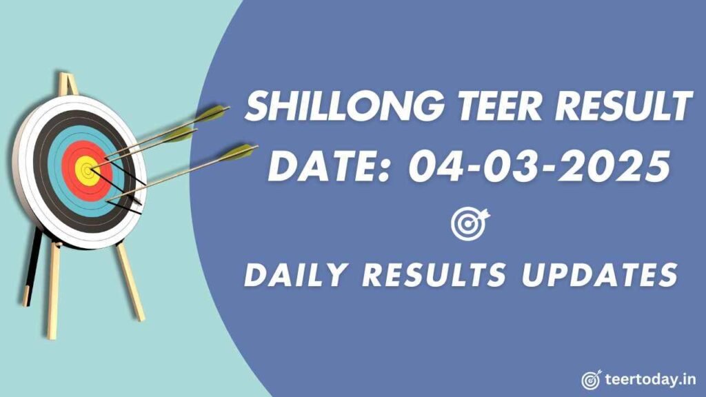 Shillong Teer Juwai Result
