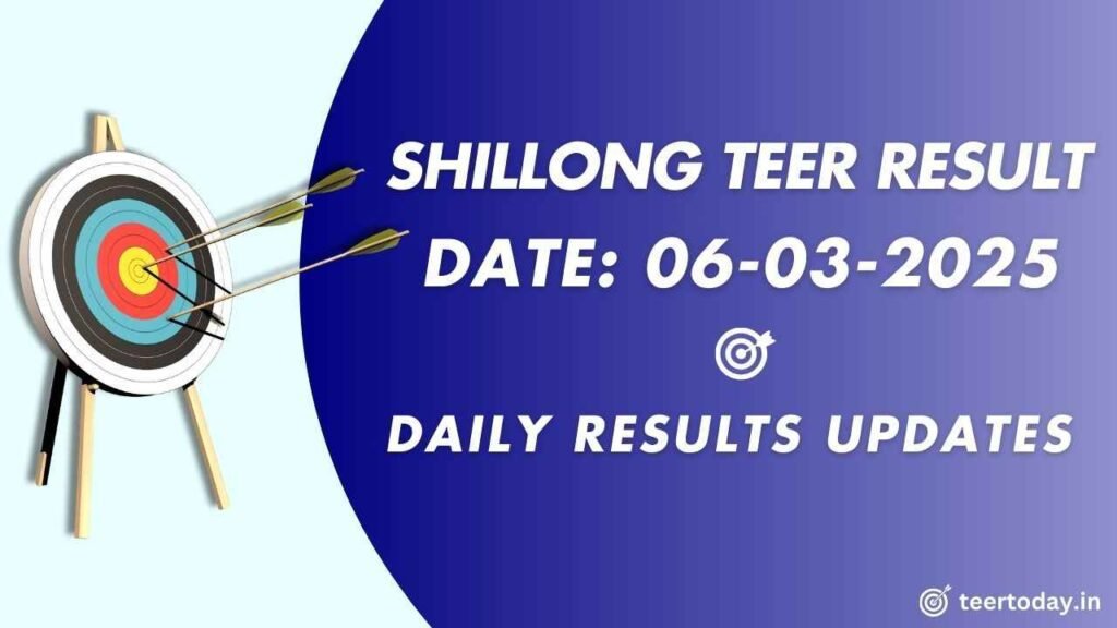 Shillong Teer Online Result