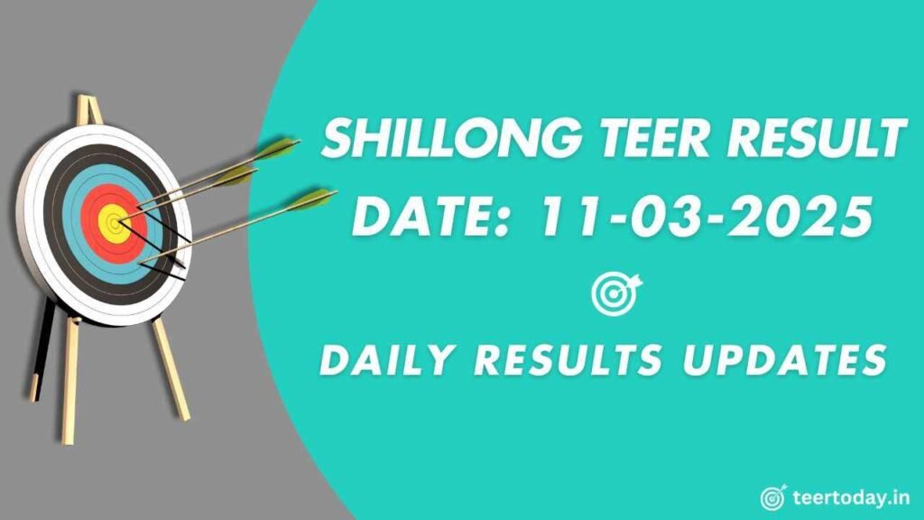 Teer Result Chart Shillong