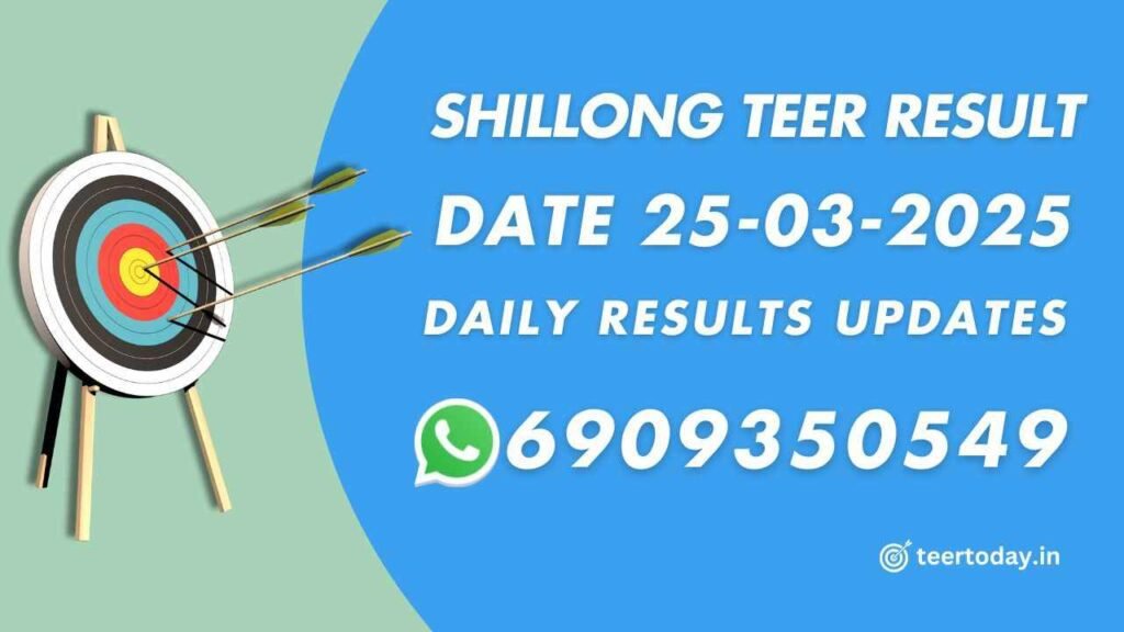 Shillong Teer Ending Result