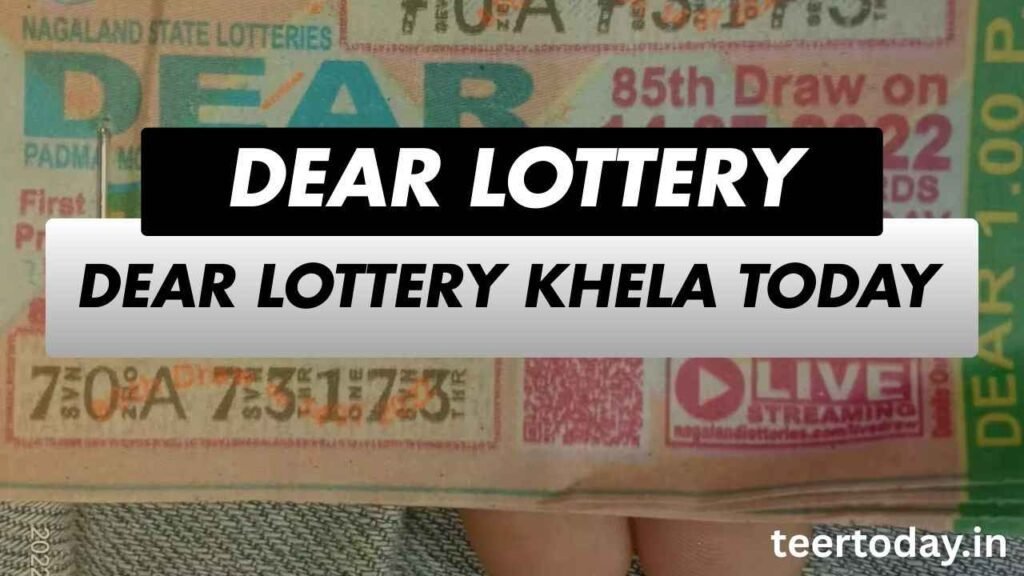Dear Lottery Khela Today