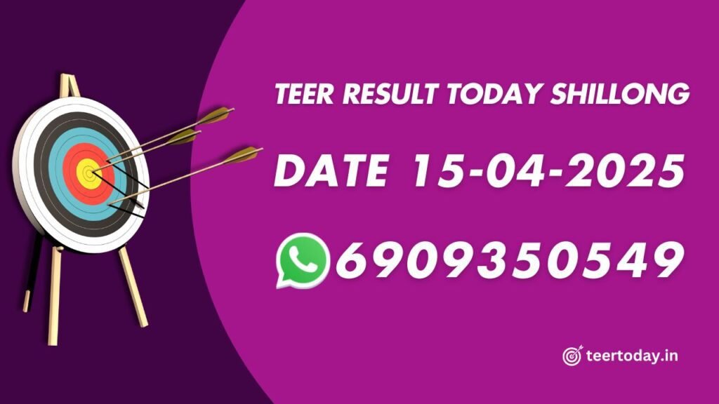 Shillong Teer Result Morning