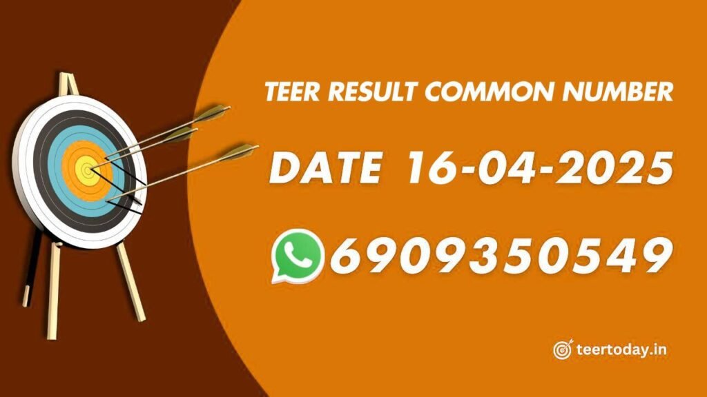 Teer Result Common Number Shillong