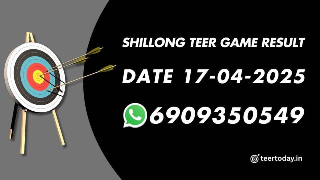 Shillong Teer Game Result Updates