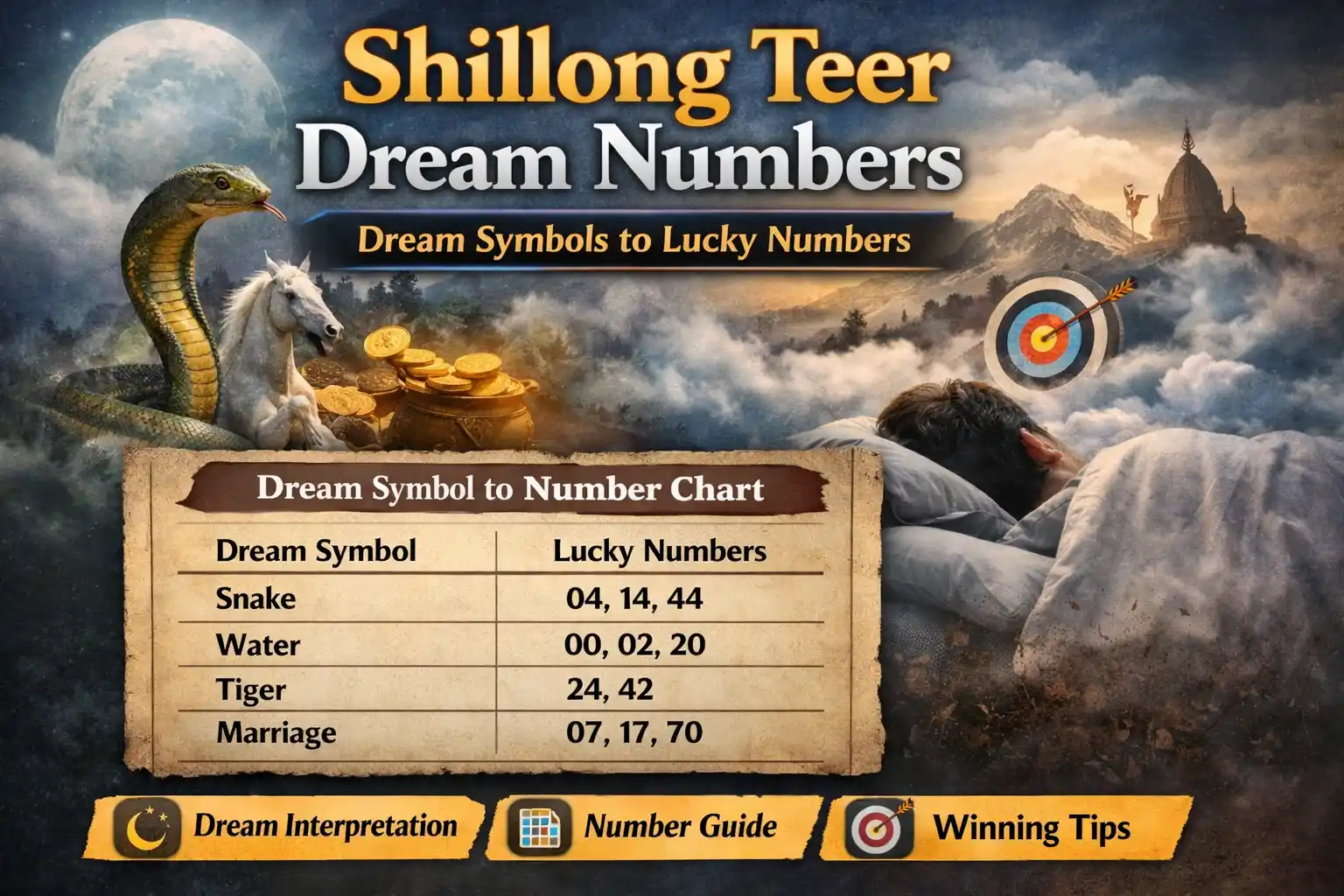 Shillong Teer Dream Numbers