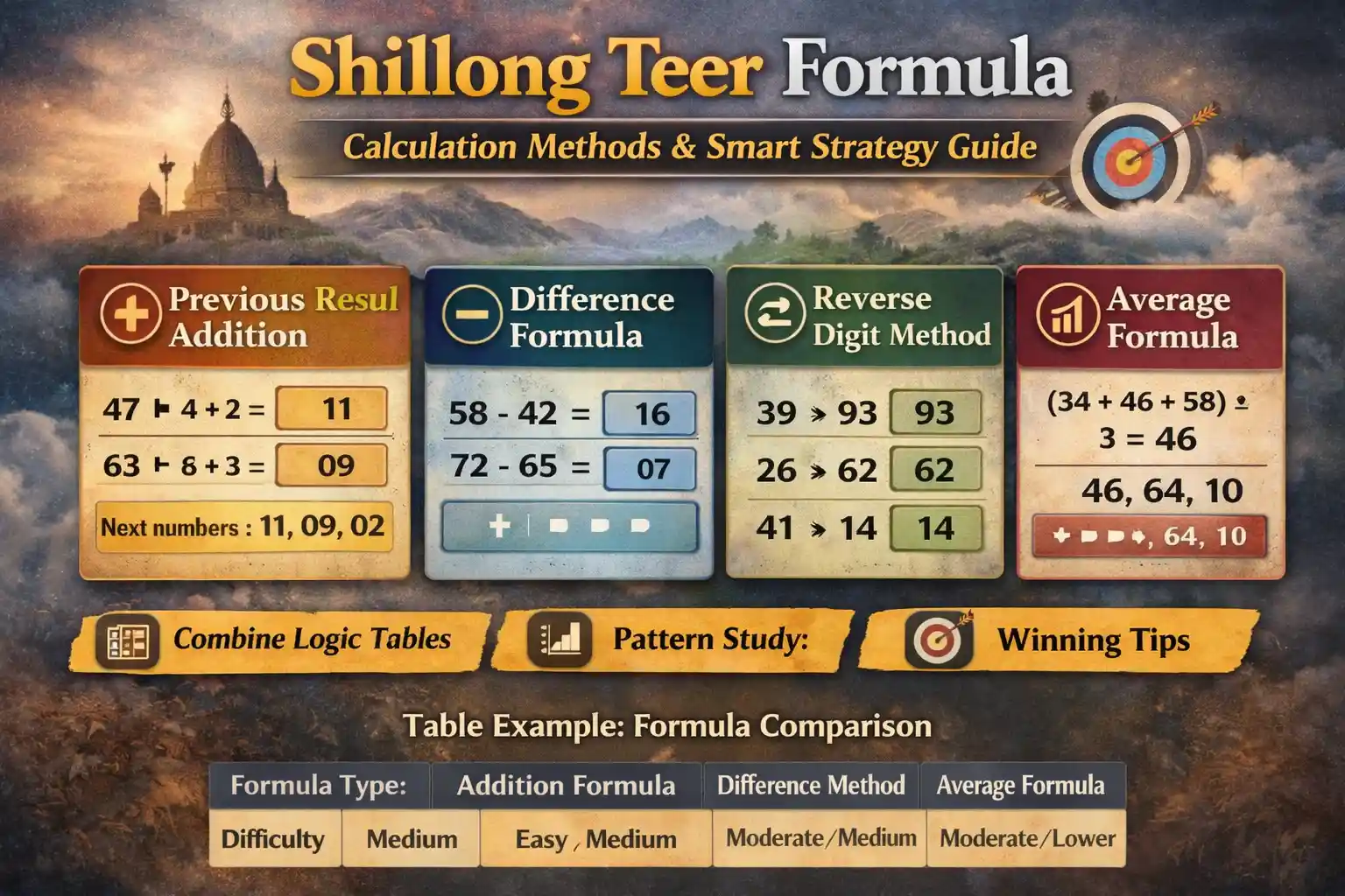 Shillong Teer Formula 2026